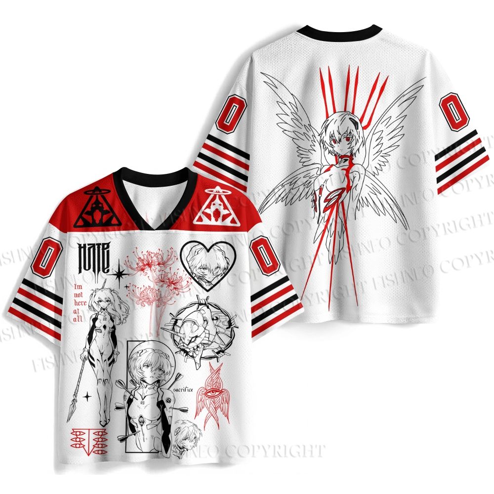 Neon Genesis Evangelion Jersey Shirts
