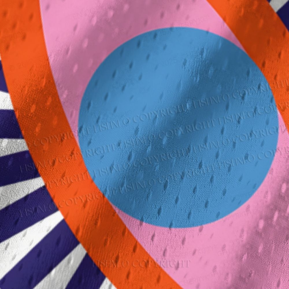 Unisex bauhaus eye printed Jersey Tank