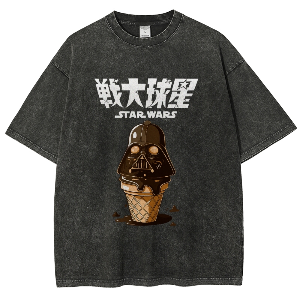 Star Wars Vintage Wash Japanese Design T-Shirt