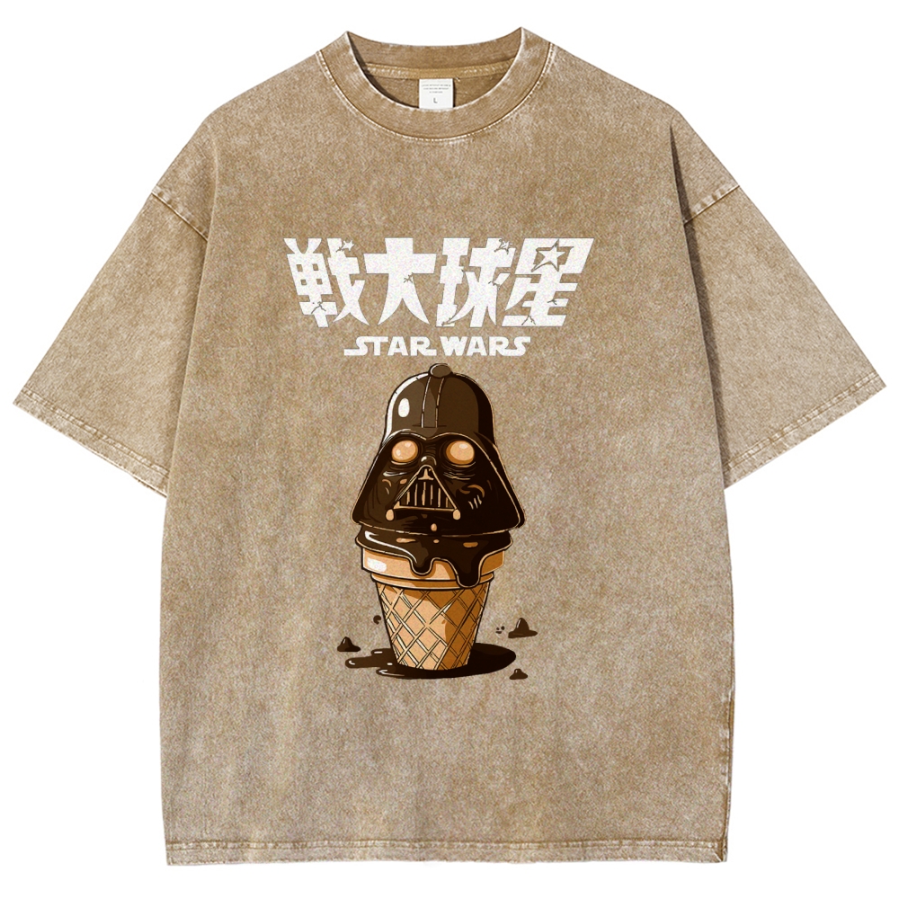 Star Wars Vintage Wash Japanese Design T-Shirt