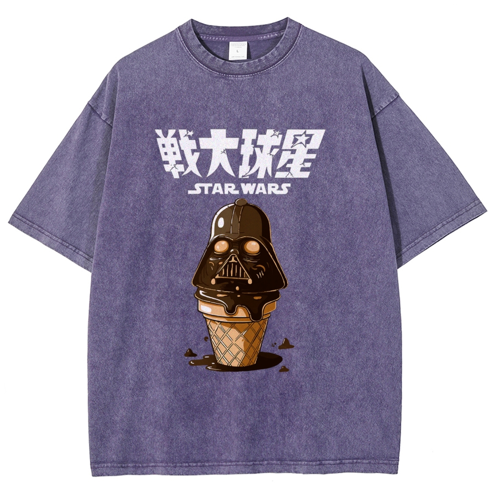 Star Wars Vintage Wash Japanese Design T-Shirt