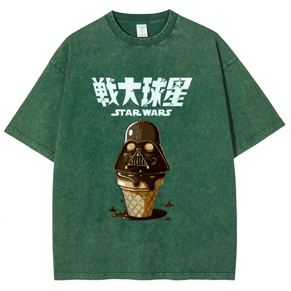 Star Wars Vintage Wash Japanese Design T-Shirt