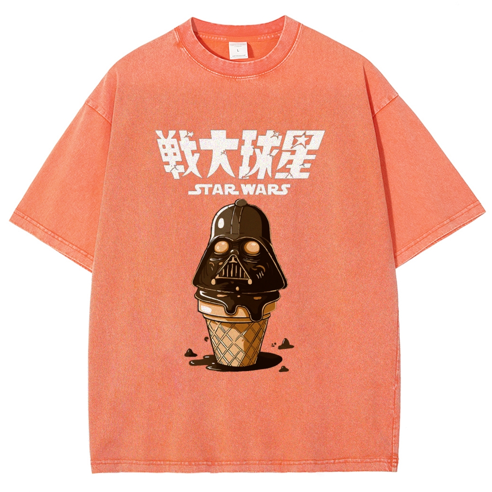 Star Wars Vintage Wash Japanese Design T-Shirt