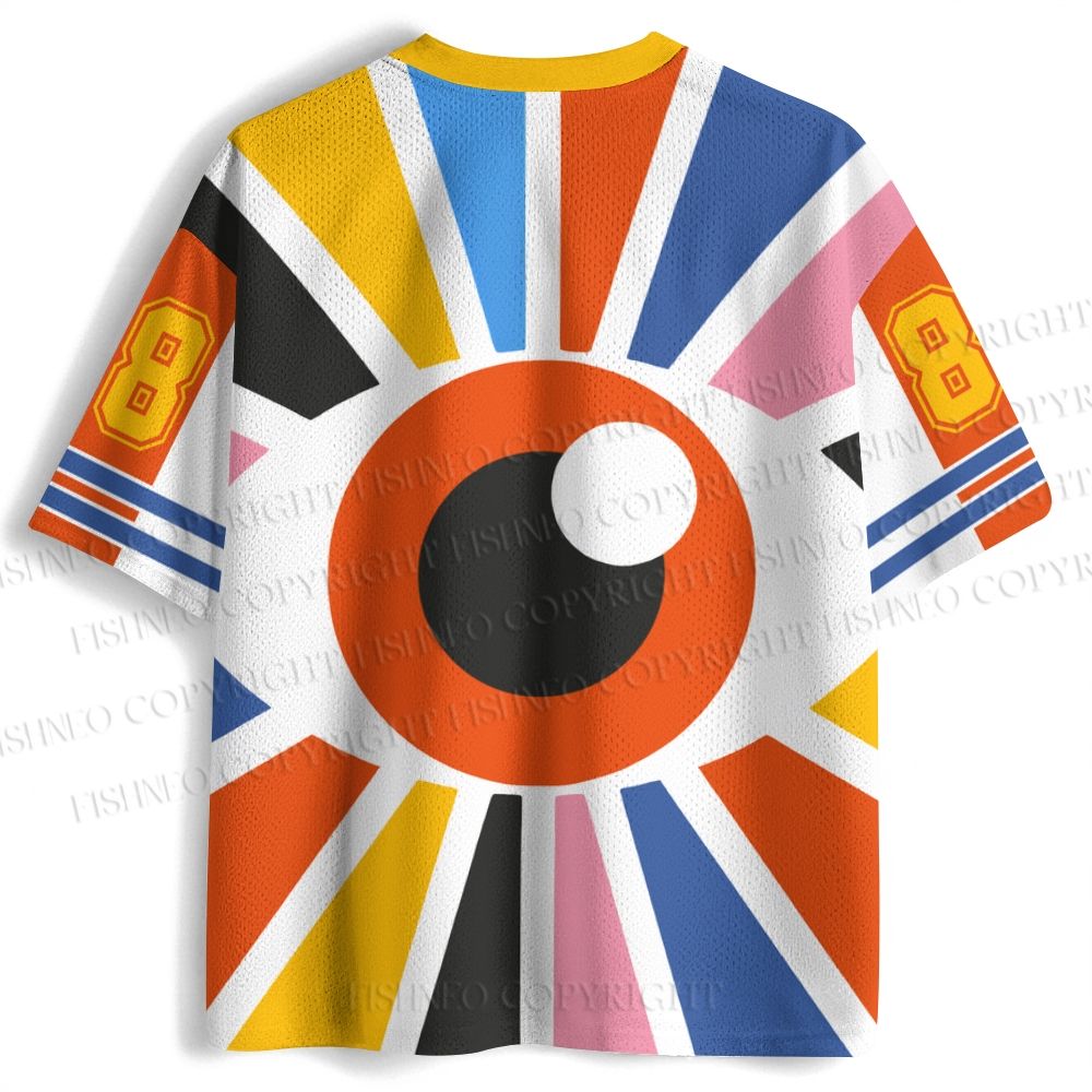Bauhaus Eye Graffiti Jersey Shirts