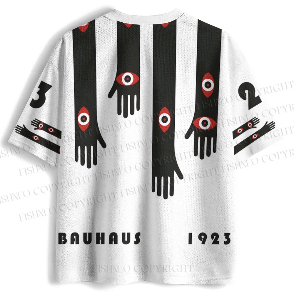 Bauhaus Black Arms And Red Eyes Jersey Shirts