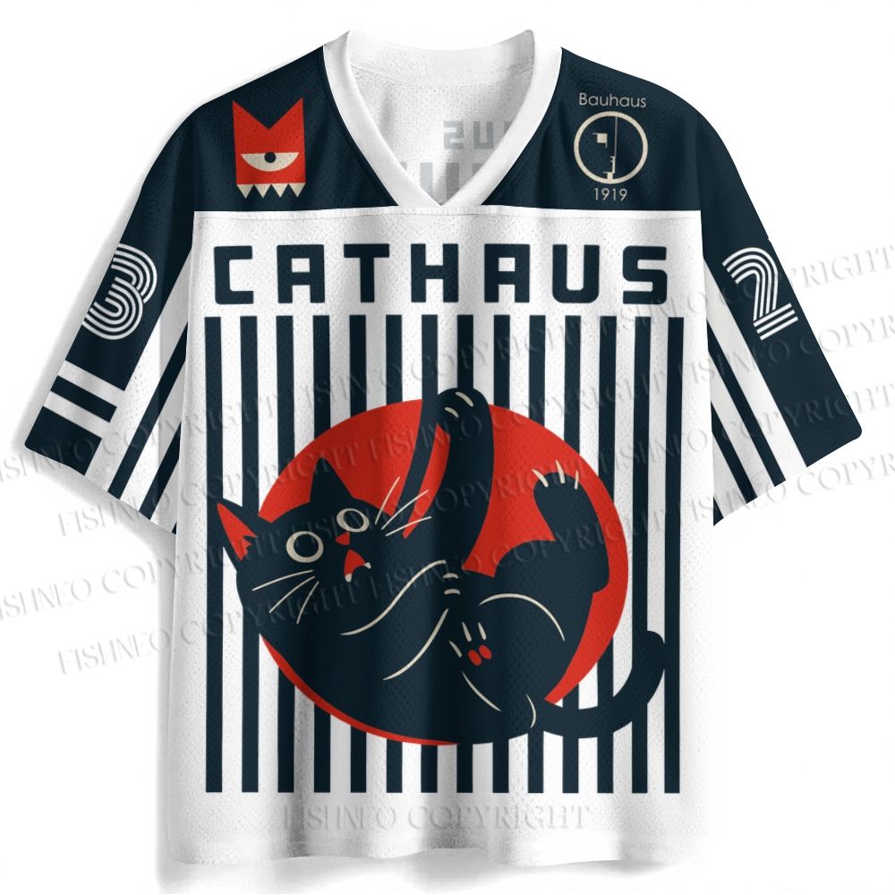 Slipped Cathaus Striped Jersey Shirts