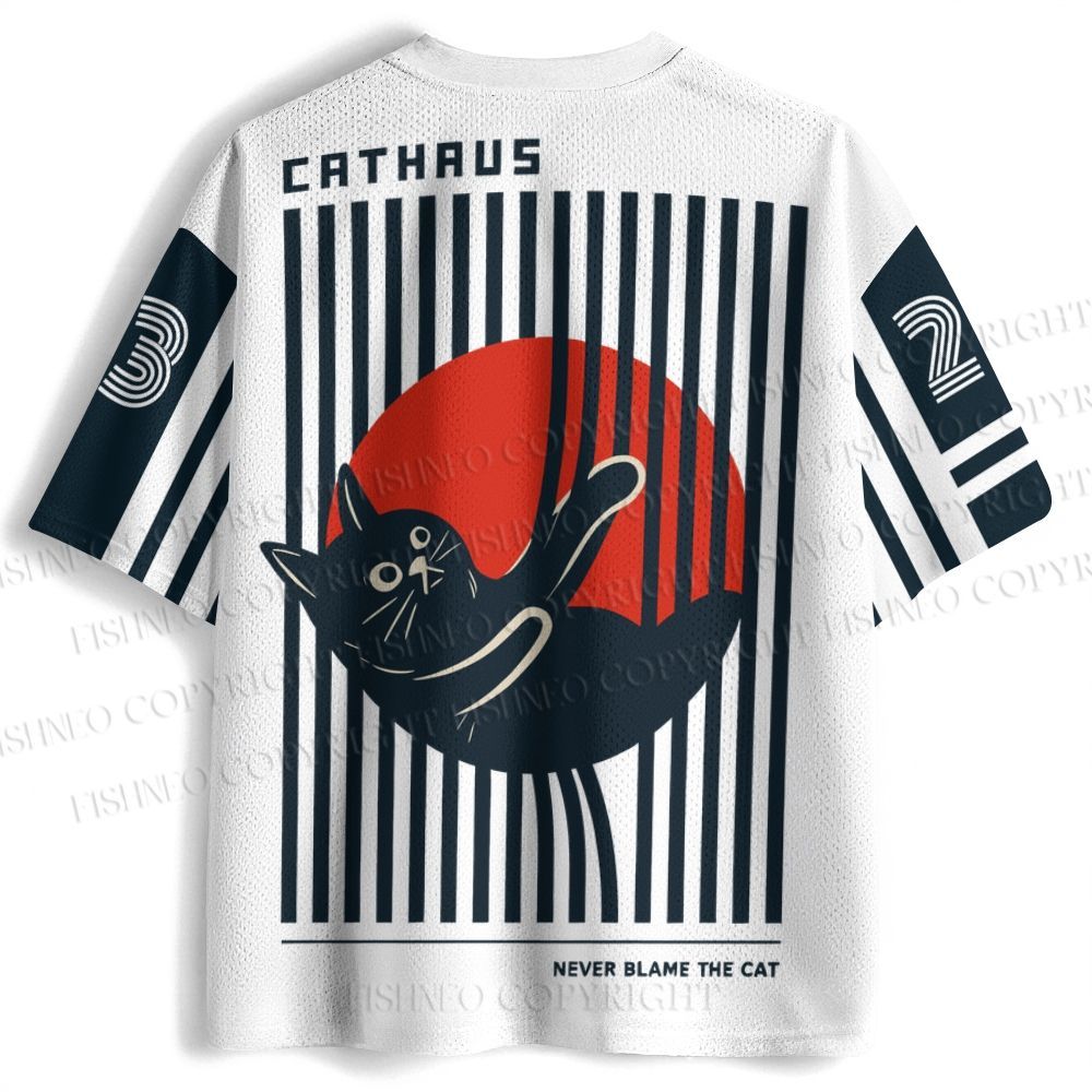 Slipped Cathaus Striped Jersey Shirts
