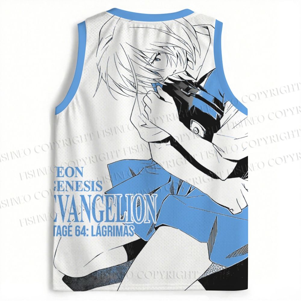 Neon Genesis Evangelion Rei Jersey Tank