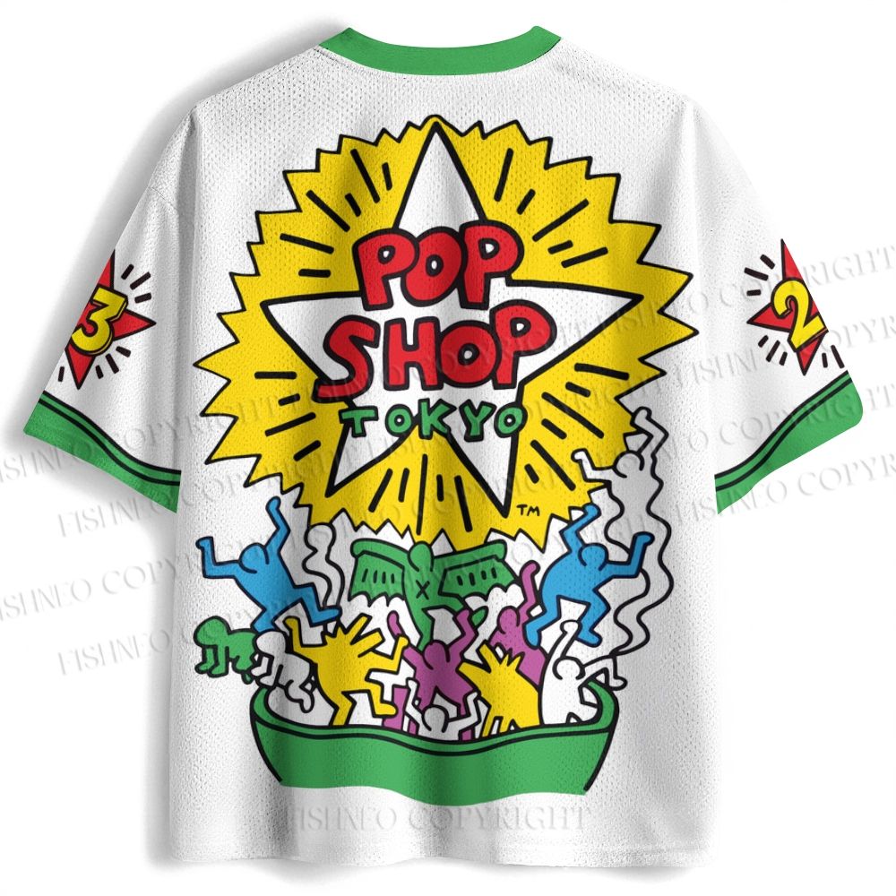 Keith Haring Pop Shop Jersey Shirts
