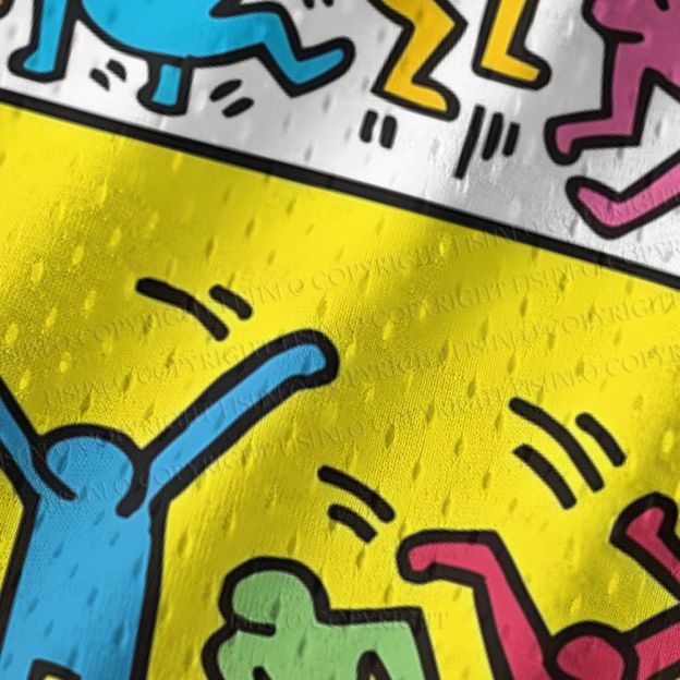 Keith Haring Dancing Figures Jersey Tank