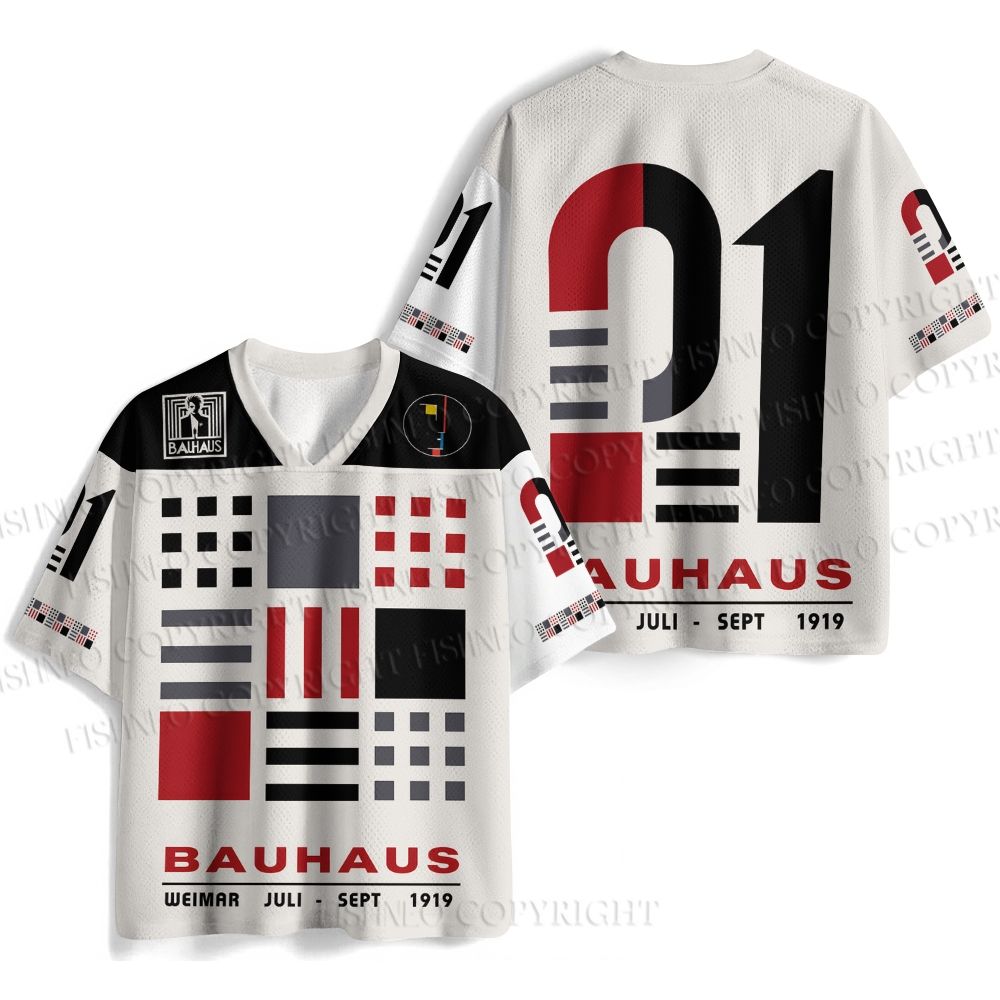 Bauhaus Geometric Art Jersey Shirts