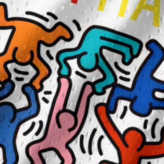 Keith Haring Acrobats Jersey Tank