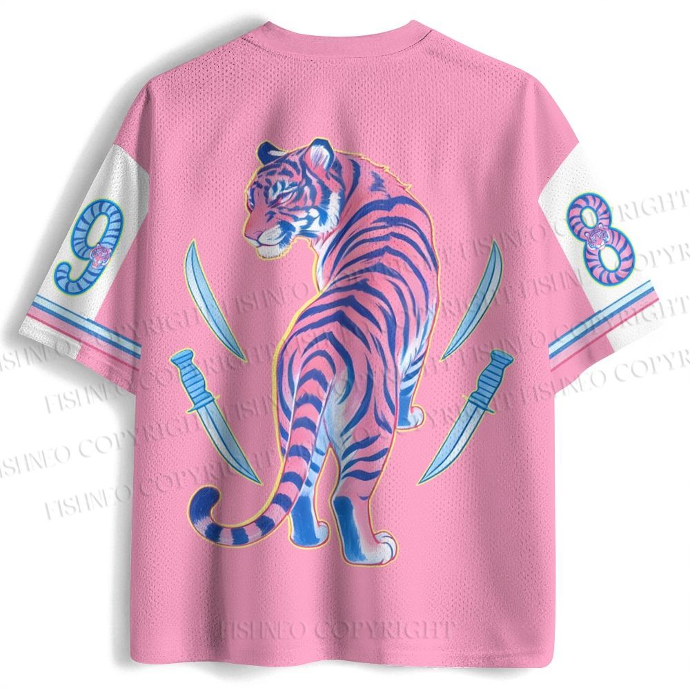 Tiger Head And Dagger Jersey Shirts