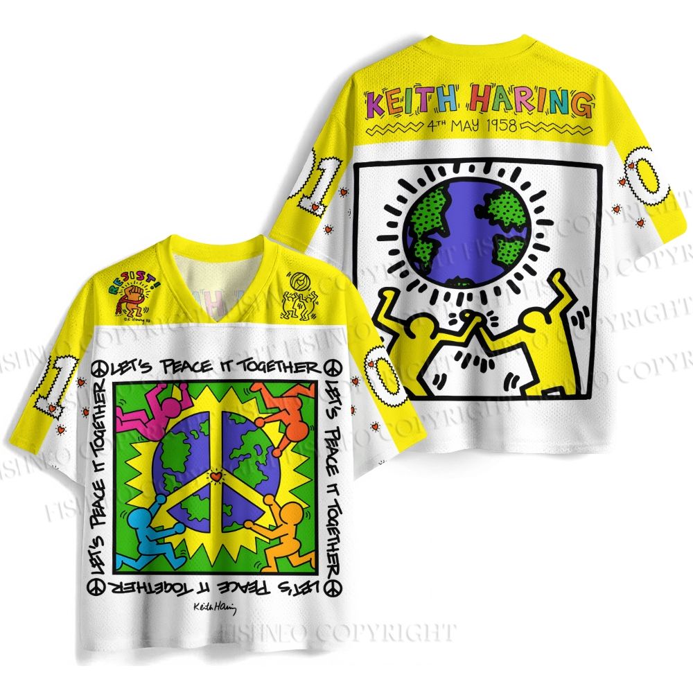 Let's Peace It Together Jersey Shirts