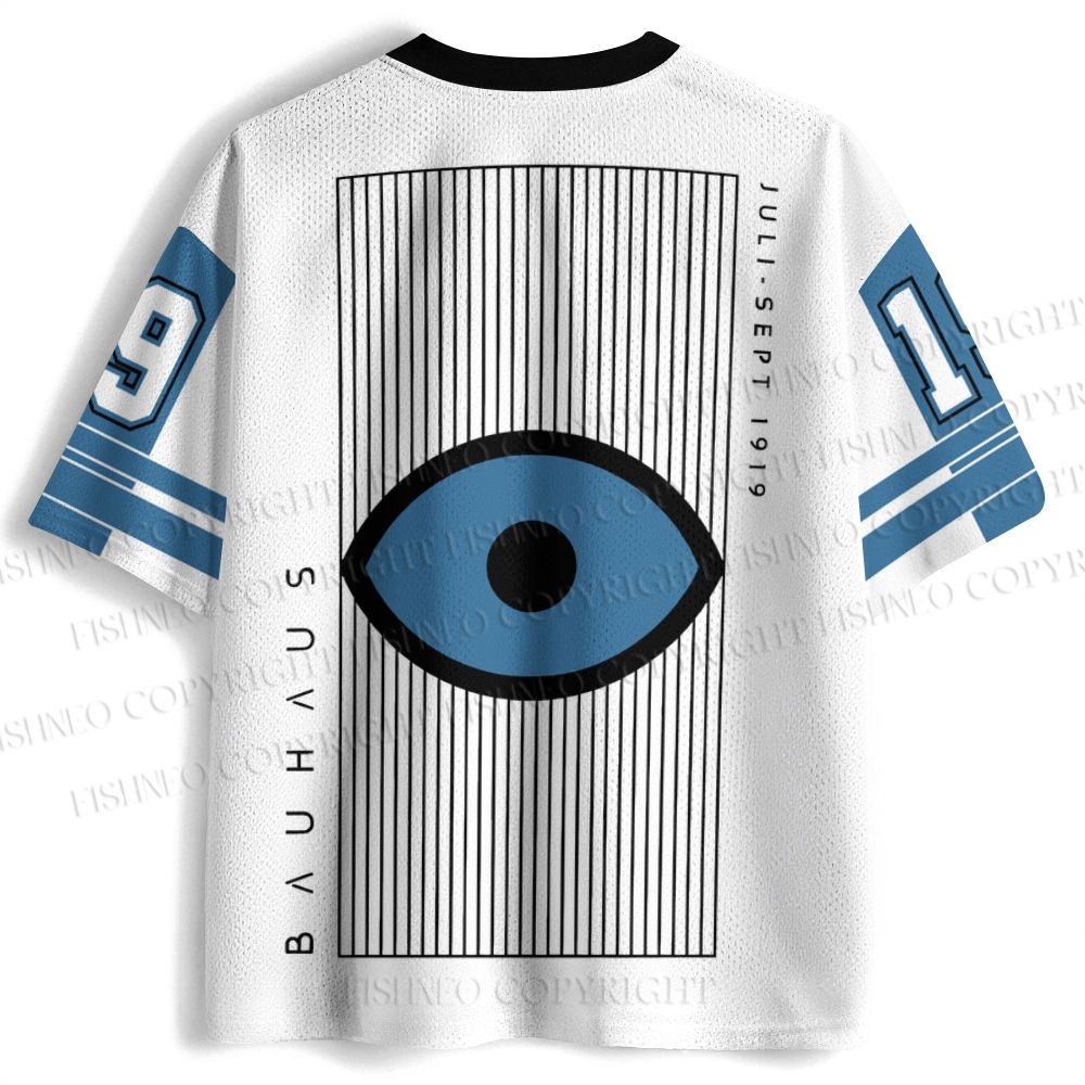 Bauhaus Blue Eye Jersey Shirts