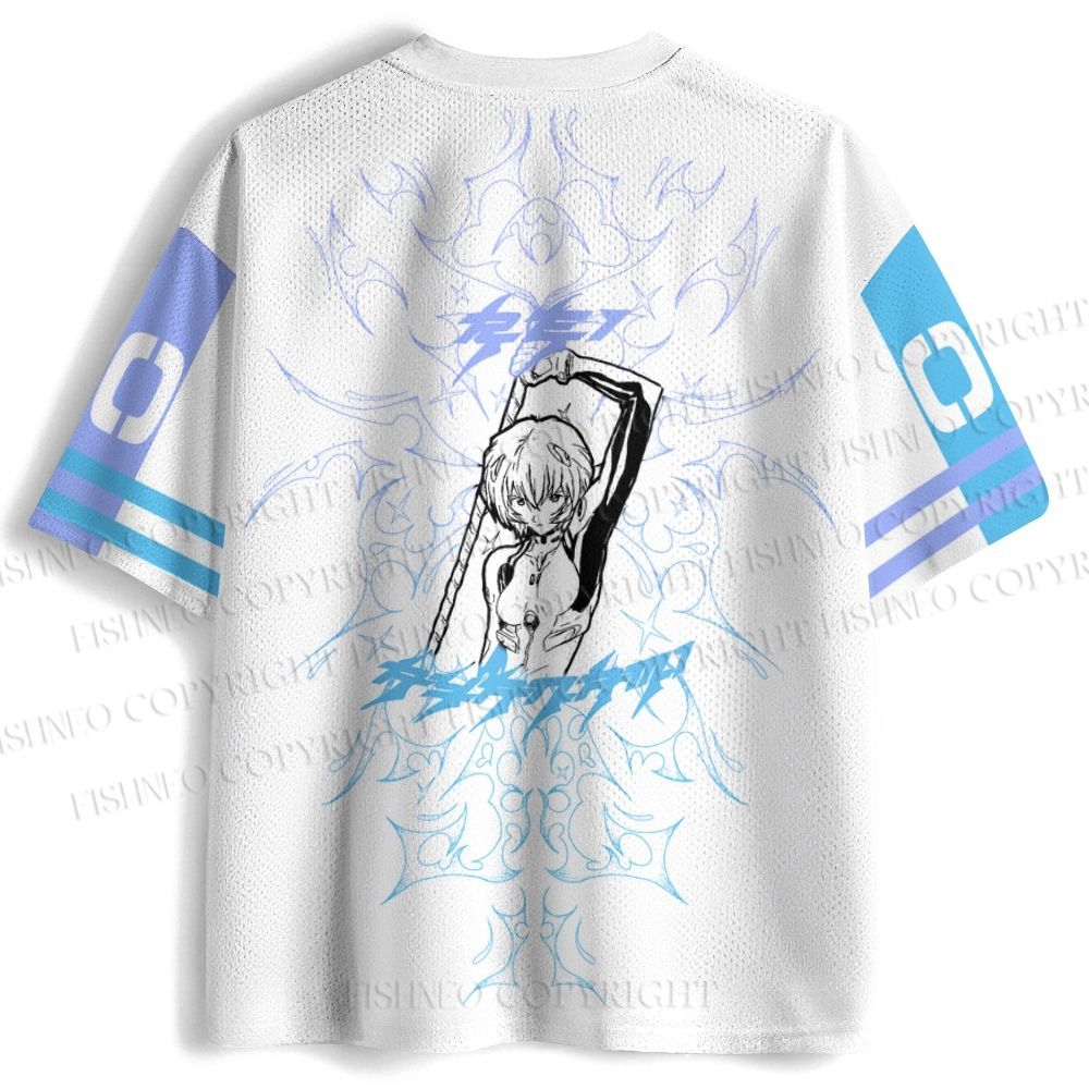 Neon Genesis Evangelion Rei Jersey Shirts