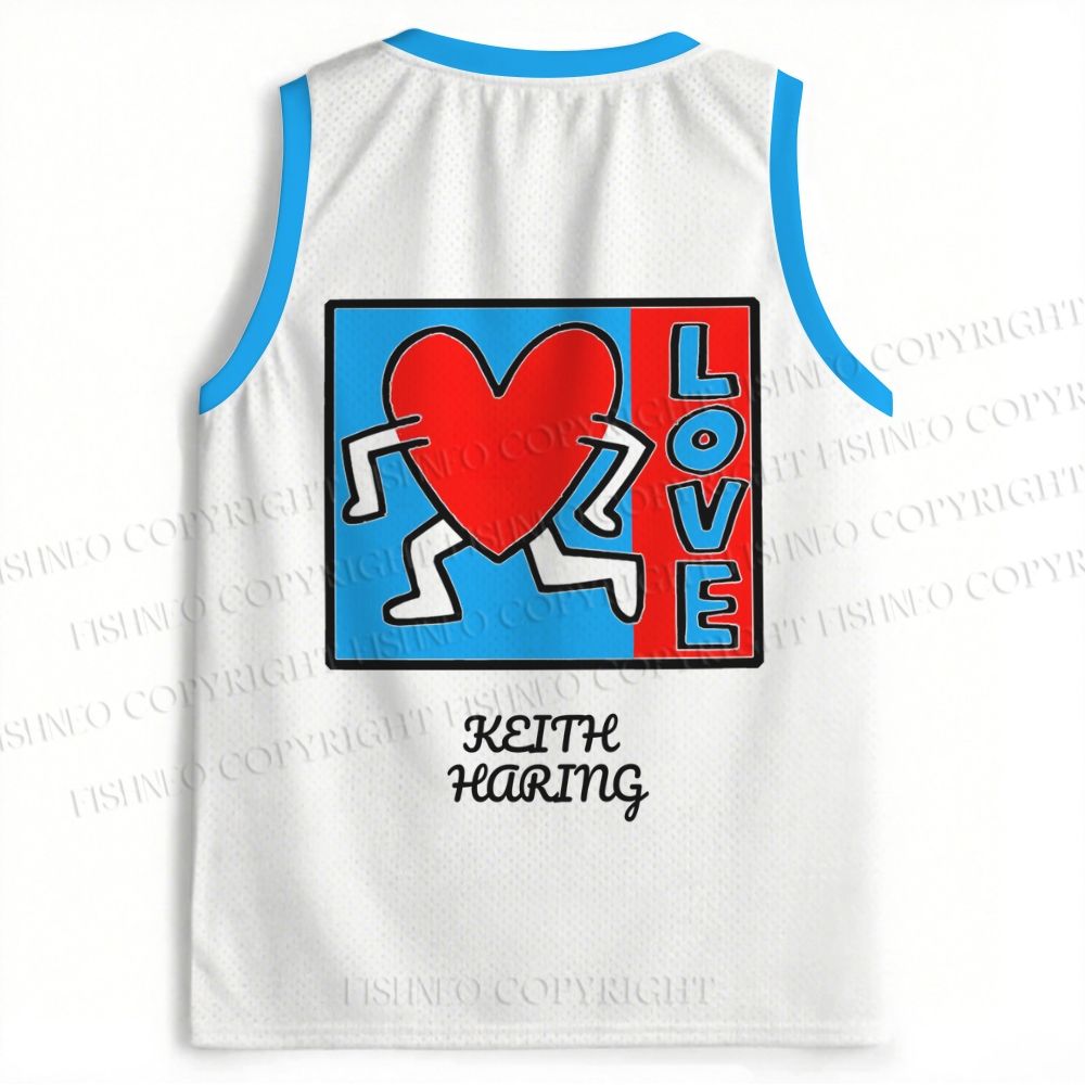 Keith Haring Love Jersey Tank