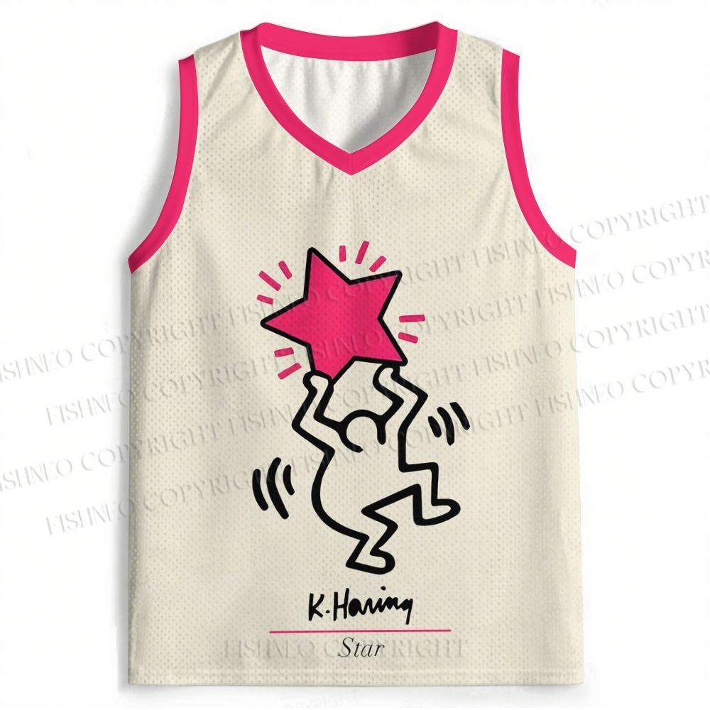 Keith Haring Star Jersey Tank