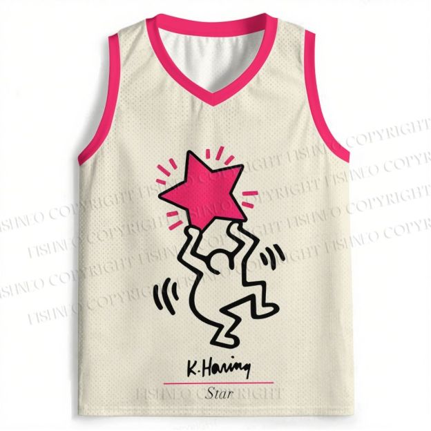 Keith Haring Star Jersey Tank