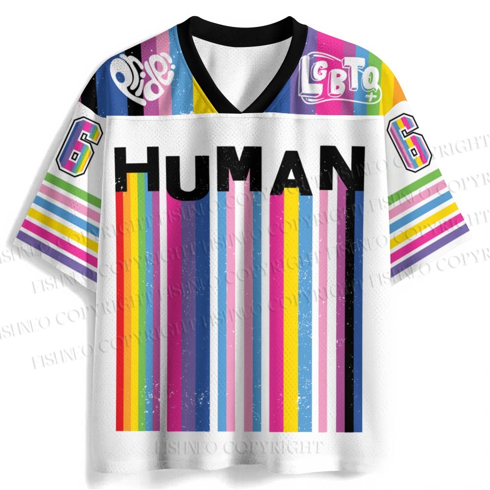 Pride Human Jersey Shirts