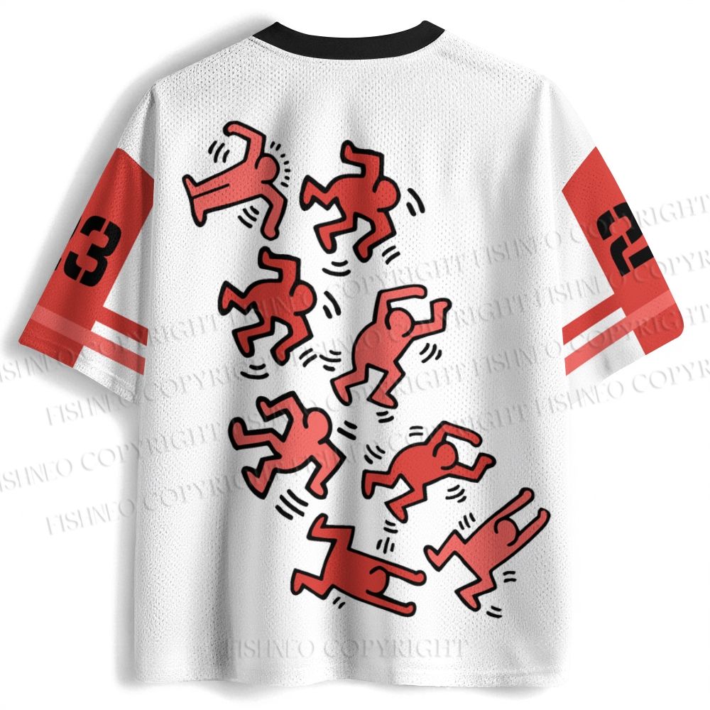 Keith Haring Dancing Jersey Shirts