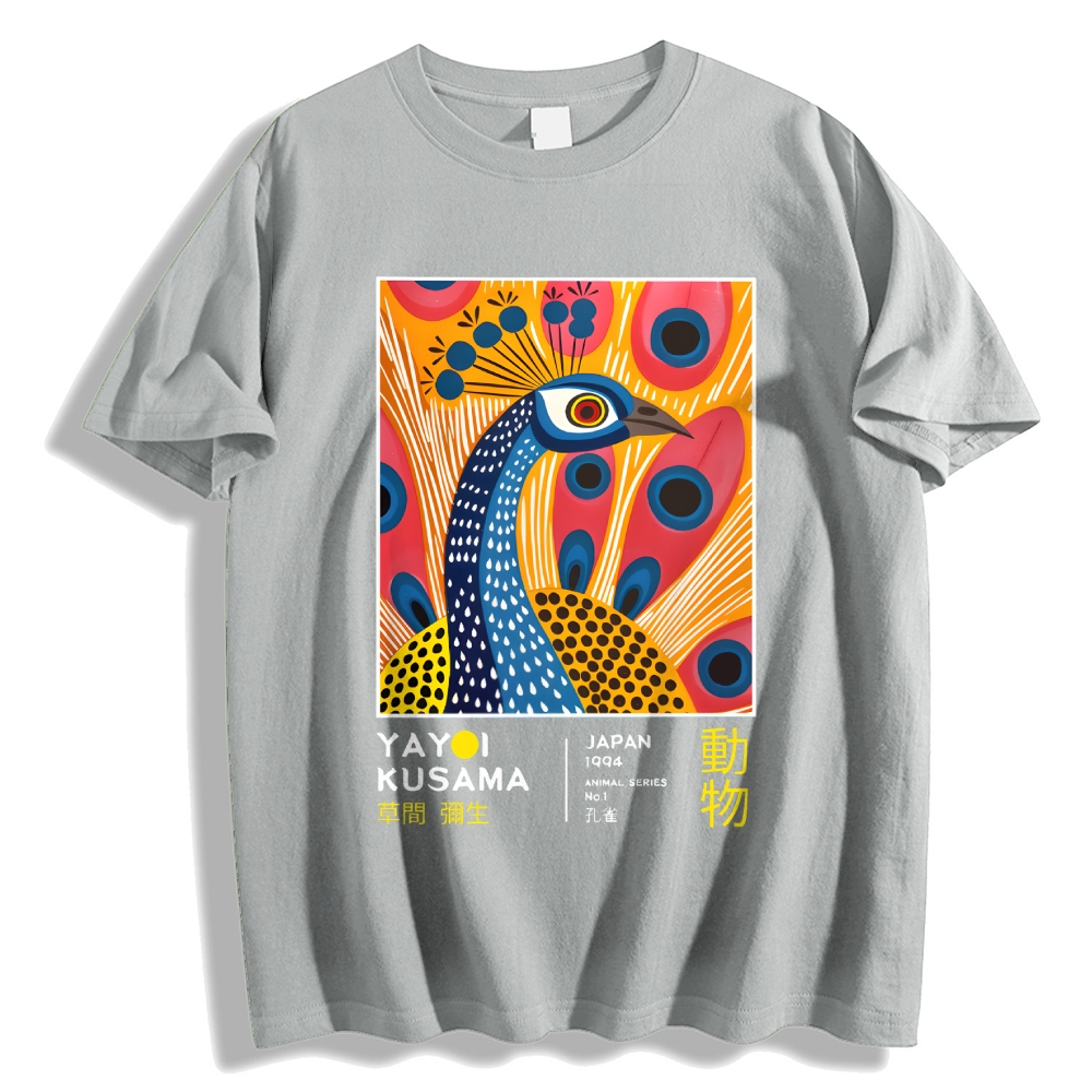 Yayoi Kusama Peacock Japanese Style Classic Tee
