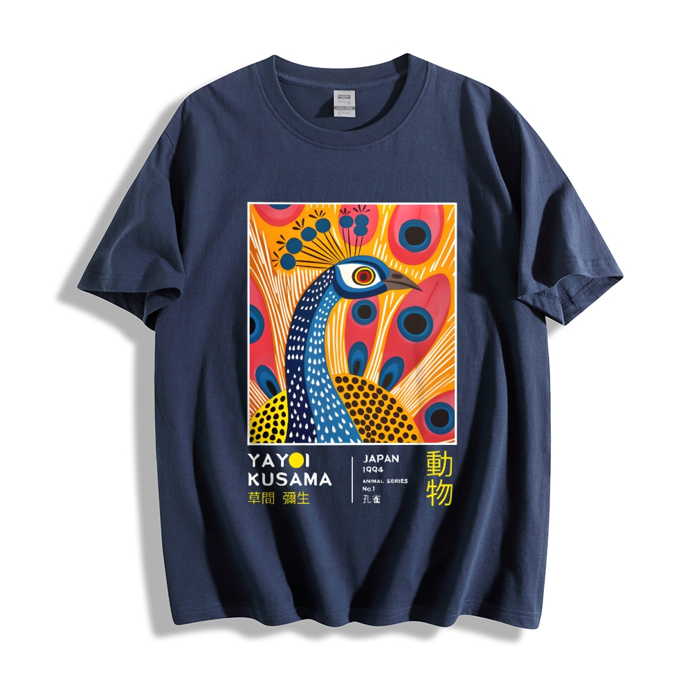 Yayoi Kusama Peacock Japanese Style Classic Tee