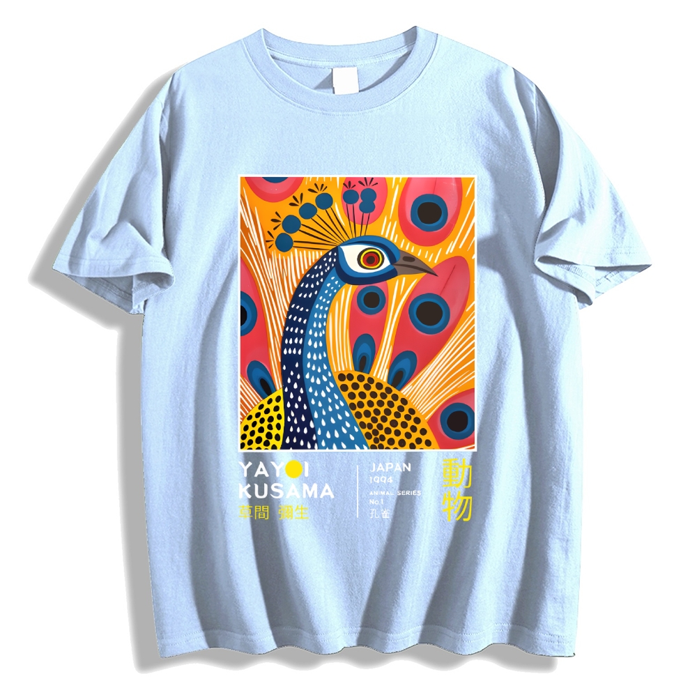Yayoi Kusama Peacock Japanese Style Classic Tee