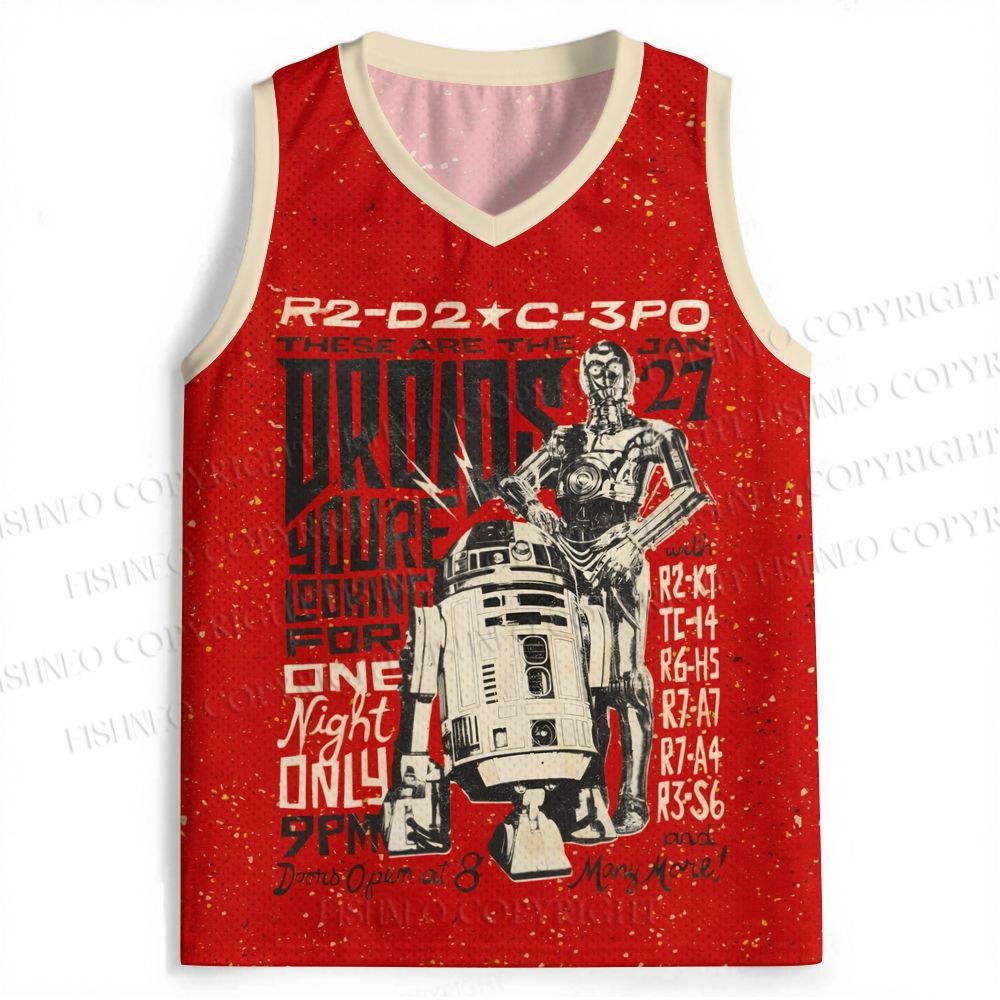 Star Wars R2-D2 Jersey Tank