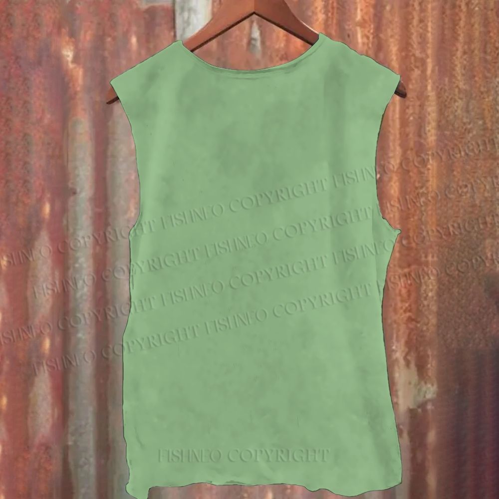 Unisex Casual Feeling Producktive Printed Tank Top
