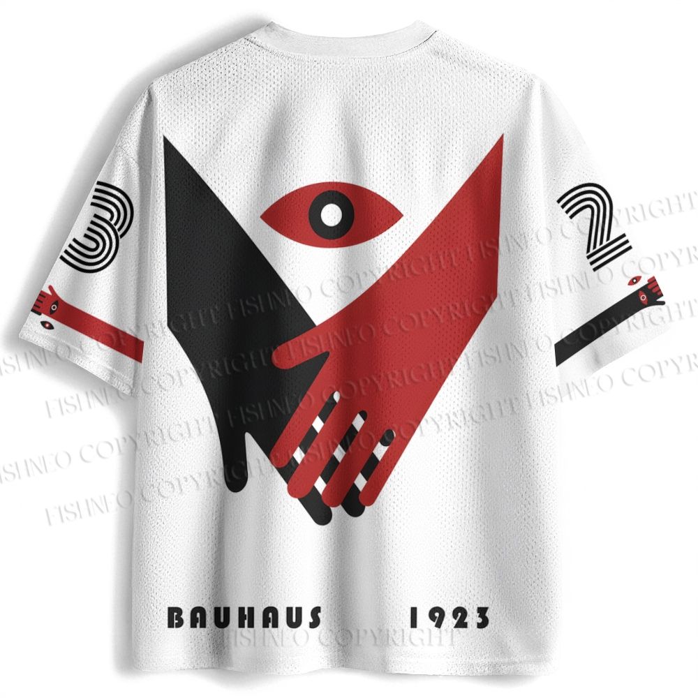 Bauhaus Arms And Eyes Jersey Shirts