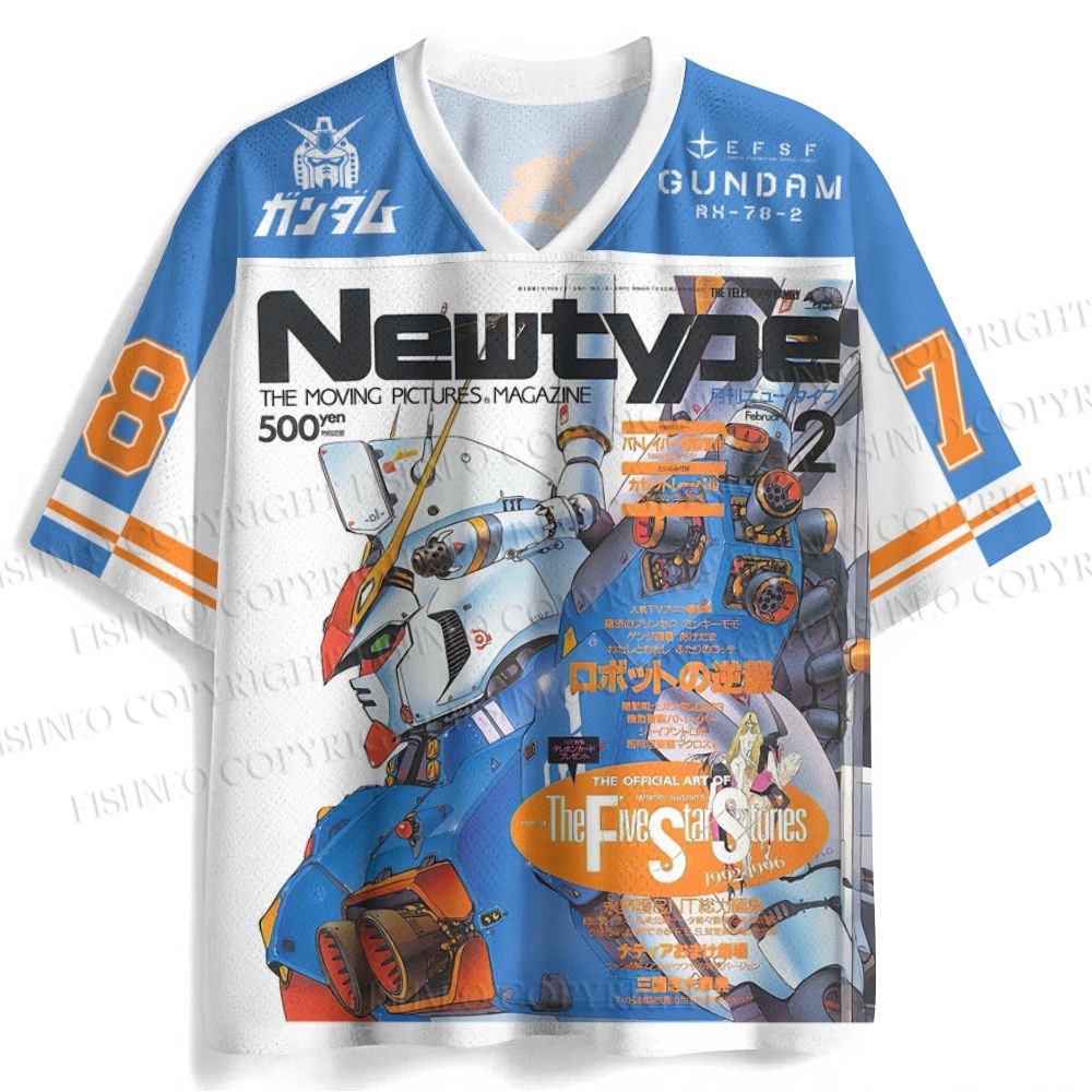 Mobile Suit Gundam Jersey Shirts