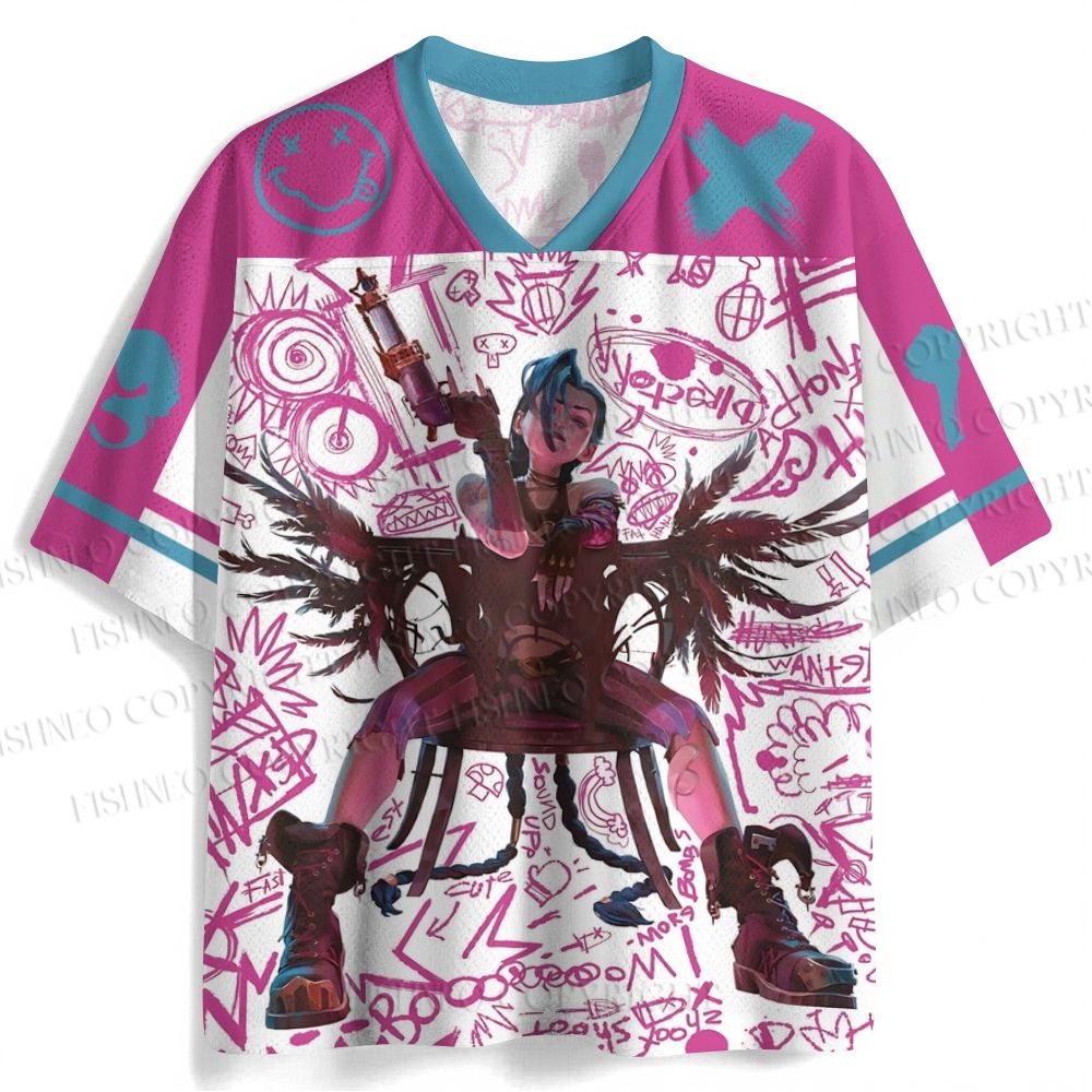 Jins Graffiti Jersey Shirts