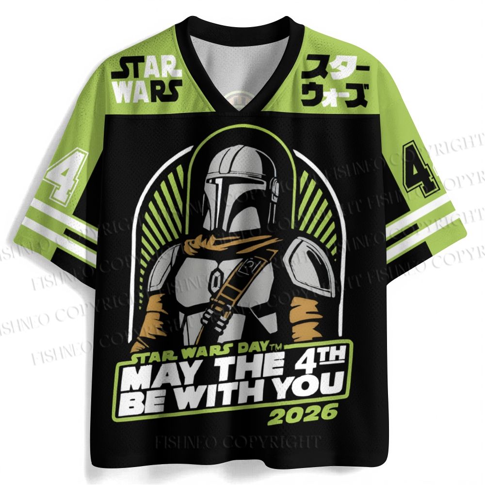 Star Wars May the 4th Be With You Jersey Shirts