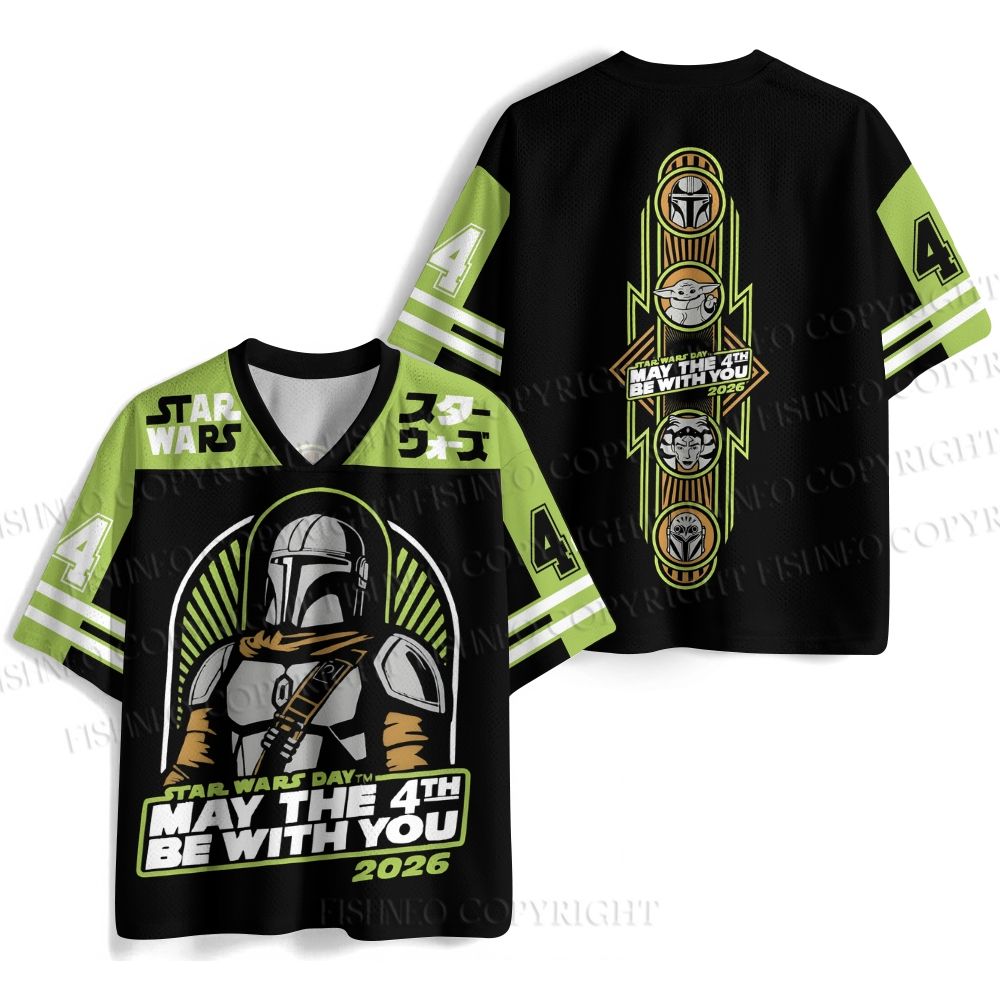 Star Wars May the 4th Be With You Jersey Shirts