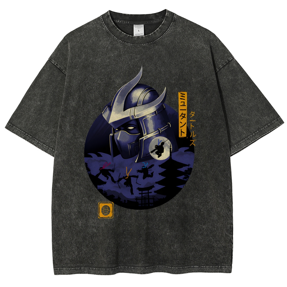 Turtles In Japan Vintage Washed T-shirt