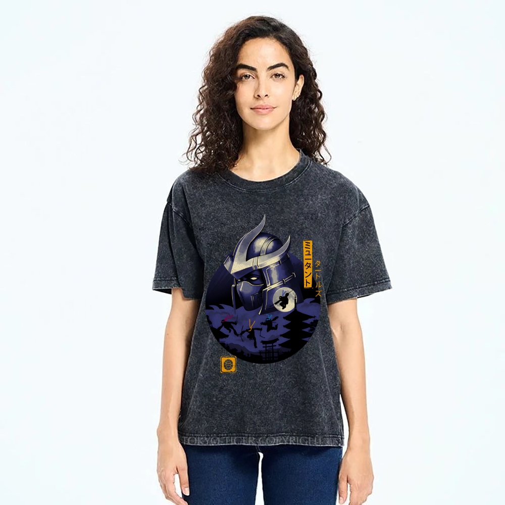 Turtles In Japan Vintage Washed T-shirt