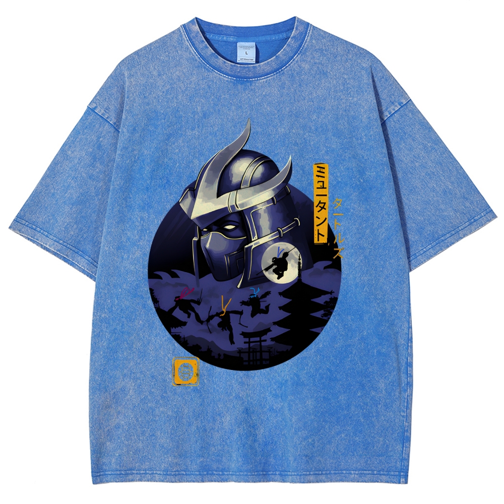 Turtles In Japan Vintage Washed T-shirt