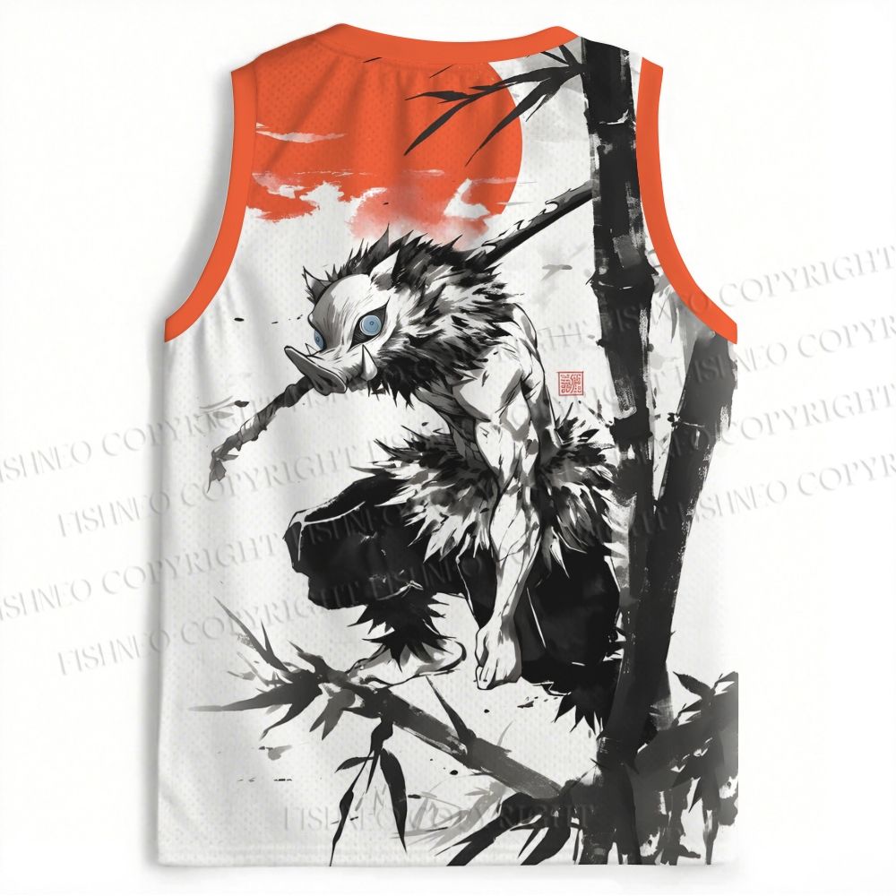 Demon Slayer Inosuke Hashibira Jersey Tank