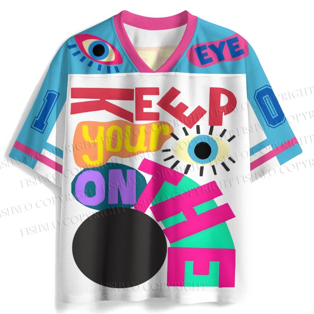 Bauhaus Keep Your Eyes on Jersey Shirts