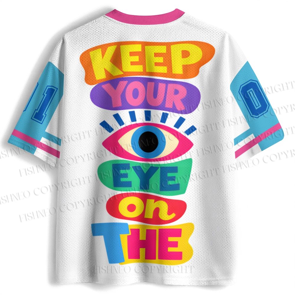 Bauhaus Keep Your Eyes on Jersey Shirts