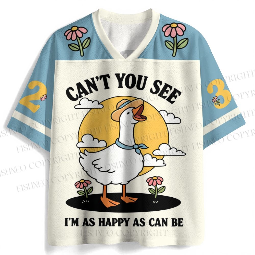 Happy Goose Funny Printed Jersey Shirts