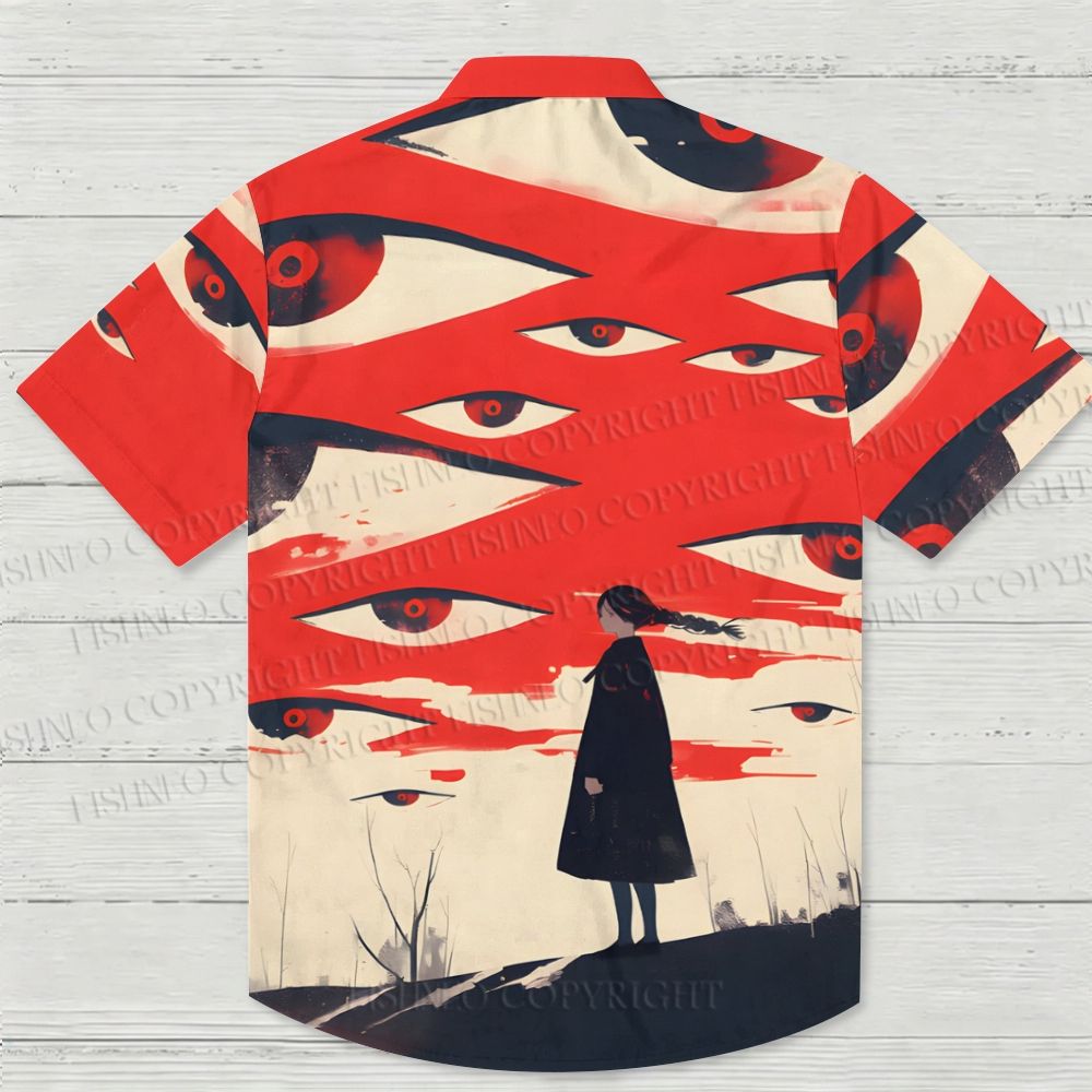 Bloody Eye Abyss Gaze Hawaiian Shirt