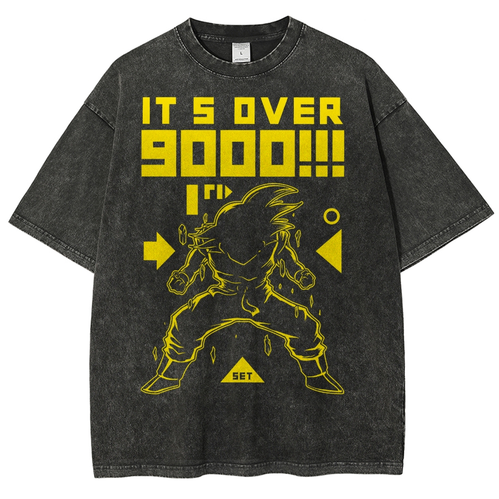 Goku Power Limit Vintage Oversize Tee