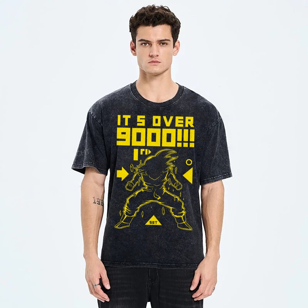Goku Power Limit Vintage Oversize Tee