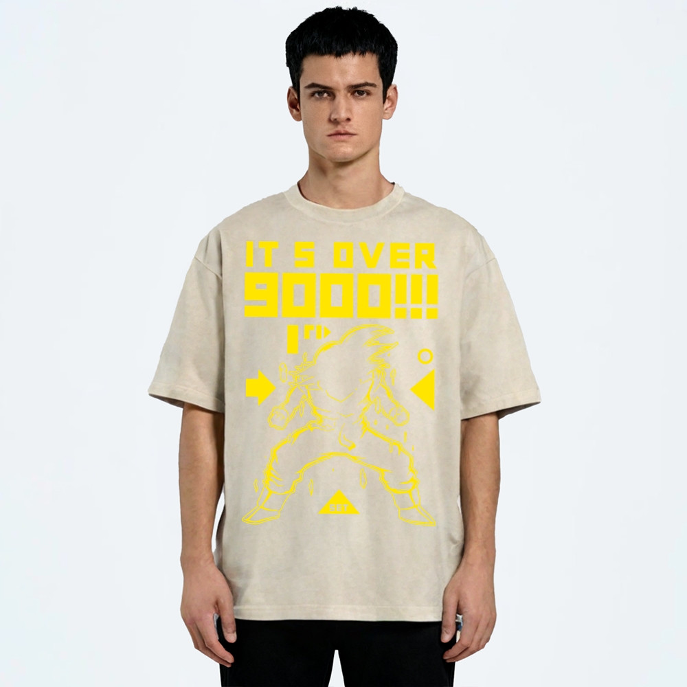 Goku Power Limit Vintage Oversize Tee