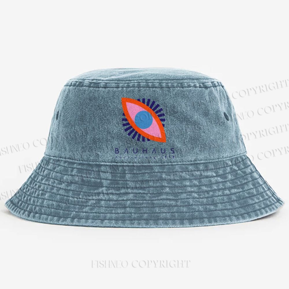 Bauhaus Eye Washed Bucket Hat