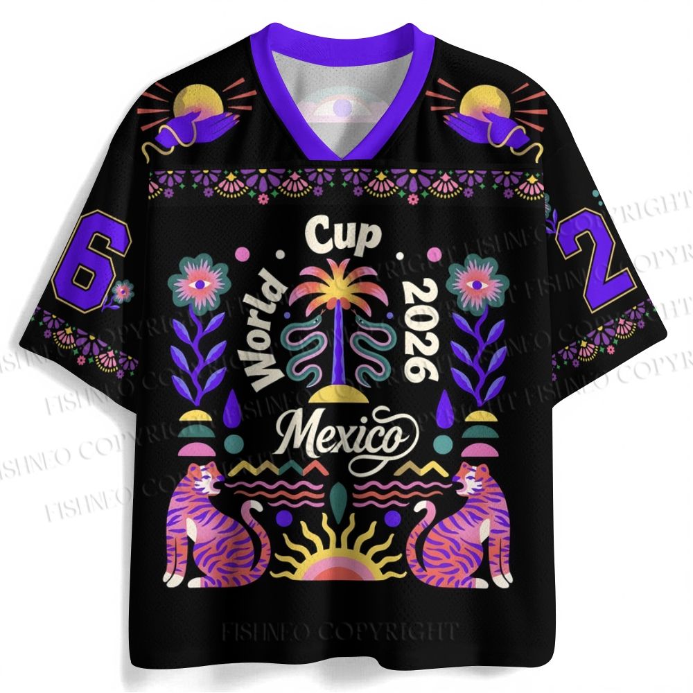 Mexico Wild Jaguar Jersey Shirts
