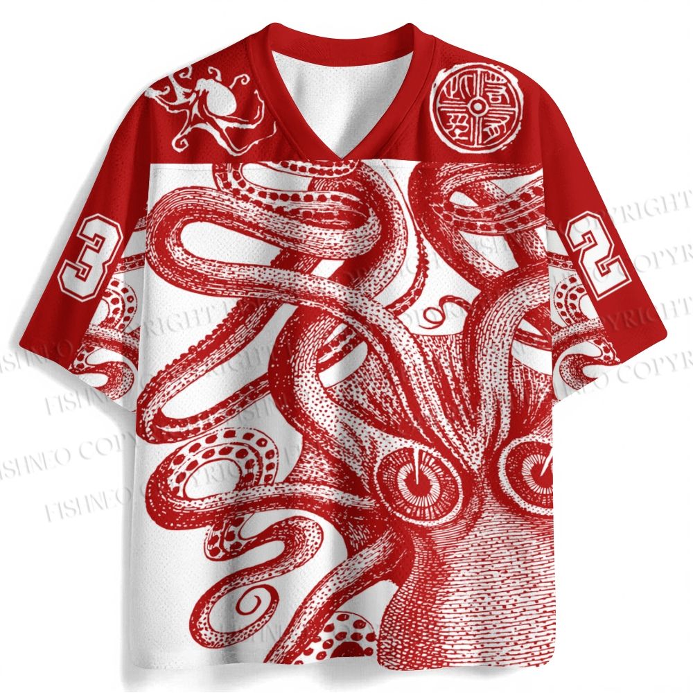 Vintage Octopus Jersey Shirts