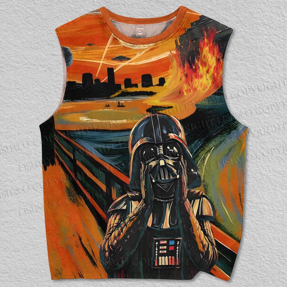 Unisex Star Wars: The Scream Wars Printed Tank Top